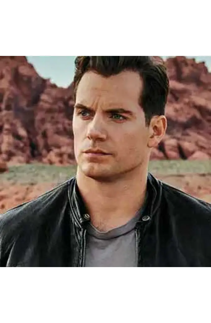 Henry Cavill TV Series And Movies Leather Jackets Trench Coats