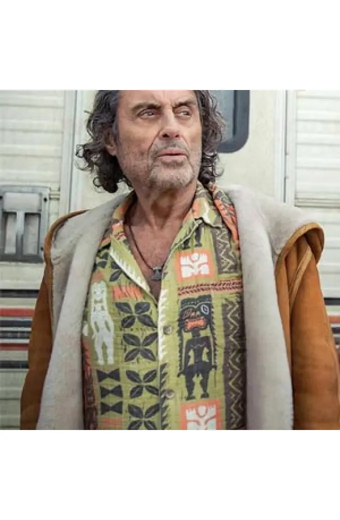 Ian McShane Cotton Coats And Leather Jackets Merchandise