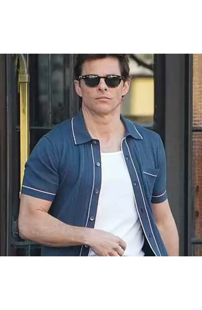 James Marsden Leather Jackets And Cotton Coats Collection