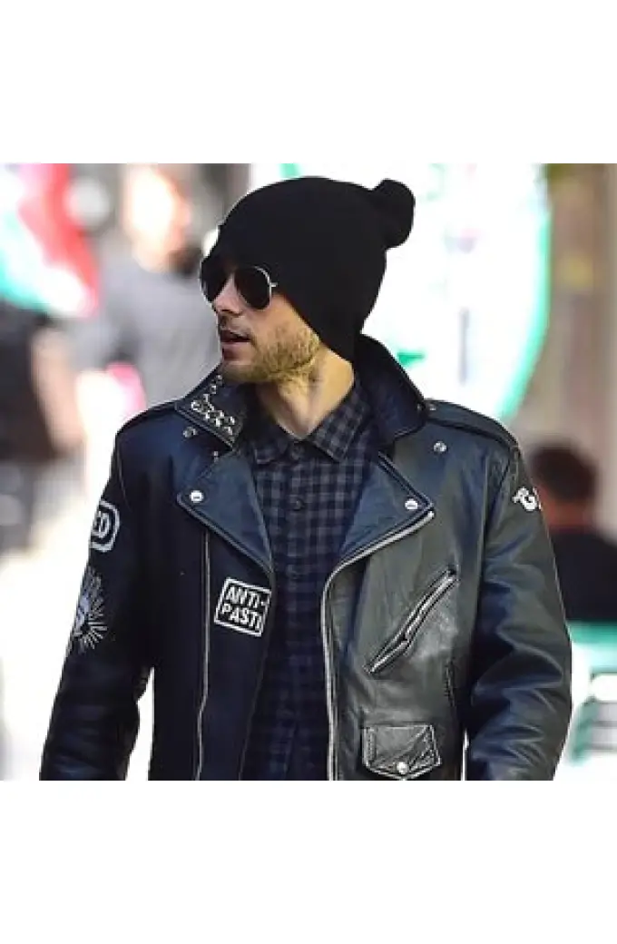 Jared Leto TV Shows Movies Leather Jackets Outfits Merchandise