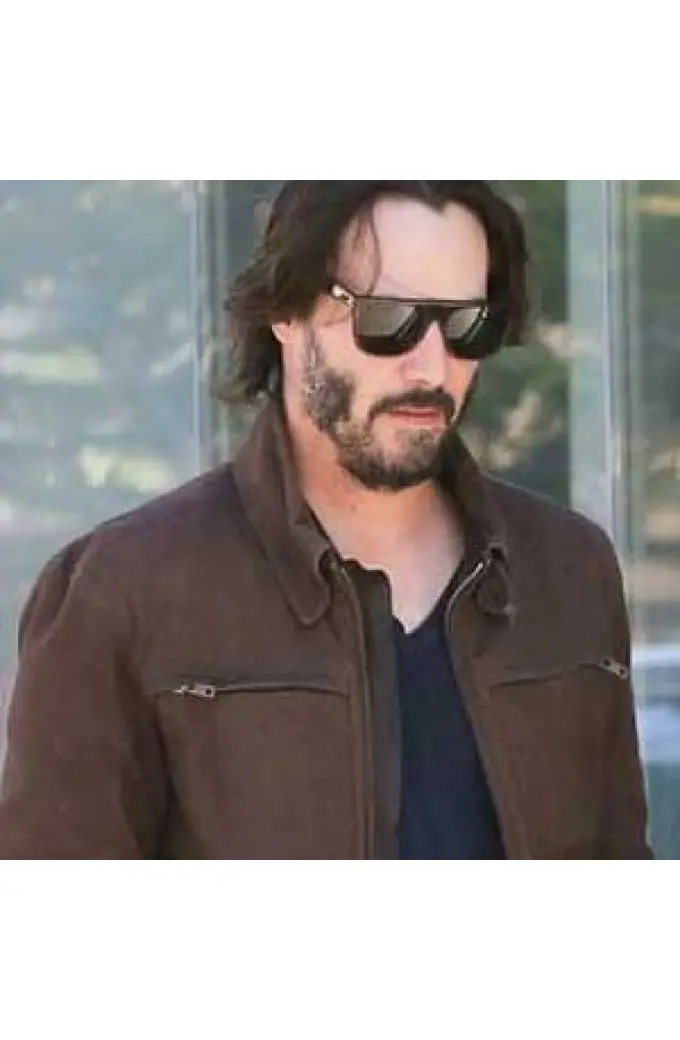 Keanu Reeves TV Shows Movies Leather Jackets And Trench Coats