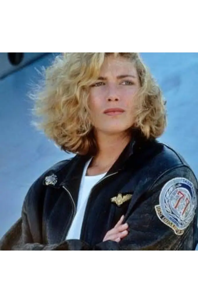 Kelly McGillis Leather Jackets And Cotton Coats Collection