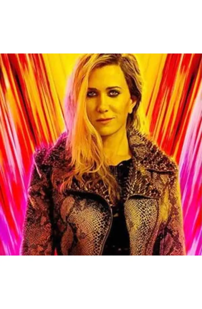 Kristen Wiig Leather Jackets And Cotton Coats Collection
