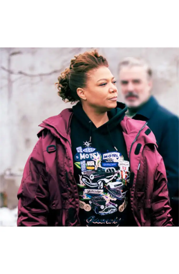 Queen Latifah Leather Jackets And Cotton Coats Collection