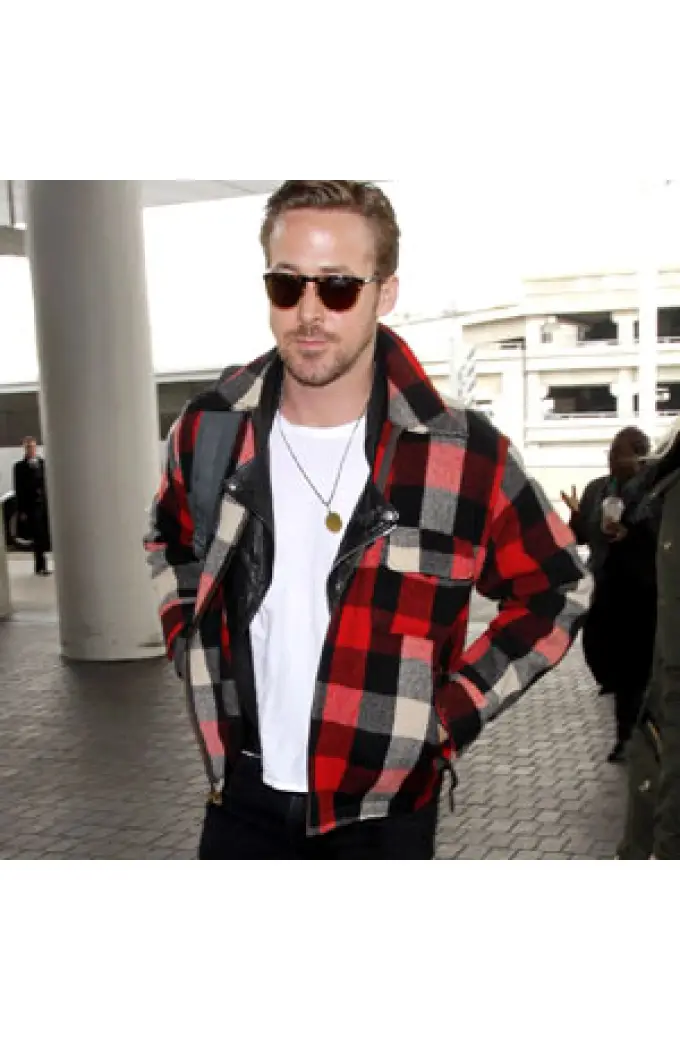 Ryan Gosling TV Shows Movies Leather Jackets And Trench Coats