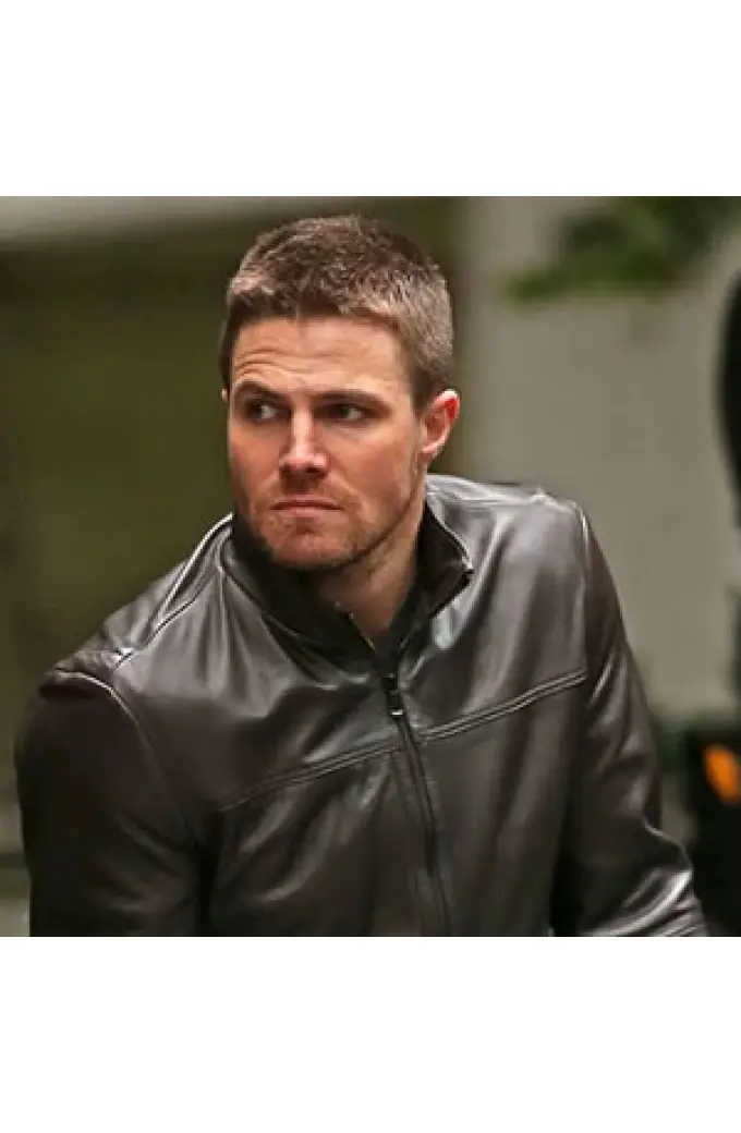 Stephen Amell Costume Leather Jackets And Outfits Merchandise