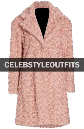 Mary Hamilton Batwoman Nicole Kang Jewel Button Teddy Coat