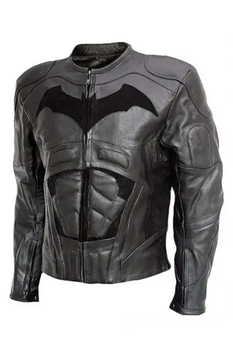 Bruce Wayne Arkham Knight Batman Grey Cosplay Leather Jacket arkham-knight-batman-jacket