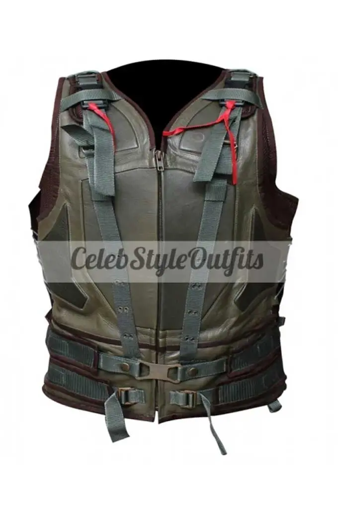 Tom Hardy Bane Batman The Dark Knight Rises Tactical Vest dark-knight-rises-bane-leather-vest