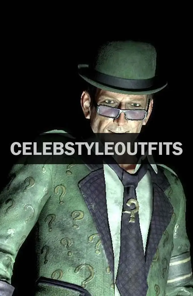 Edward Nygma Riddler Batman Arkham City Green Cosplay Jacket riddler-batman-arkham-city-jacket