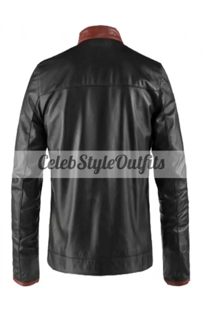 Bruce Wayne Christian Bale Batman The Dark Knight Rises Jacket christian-bale-dark-knight-motorcycle-jacket