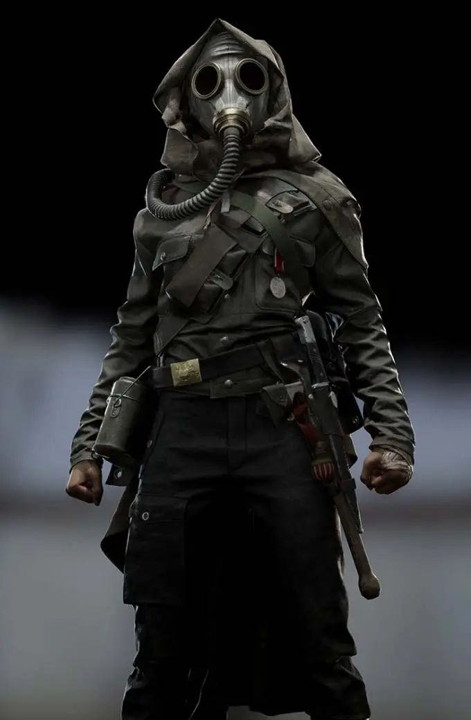Battlefield 5 Ilse Schattenwolf Gaming Cosplay Tactical Jacket battlefield-5-ilse-schattenwolf-jacket