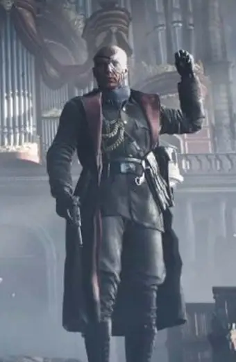 Wilhelm Franke Battlefield 5 Gaming Black Cosplay Trench Coat