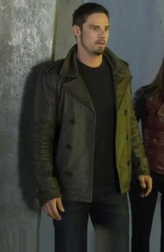 Beauty And The Beast Jay Ryan Bobby Black Trench Blazer