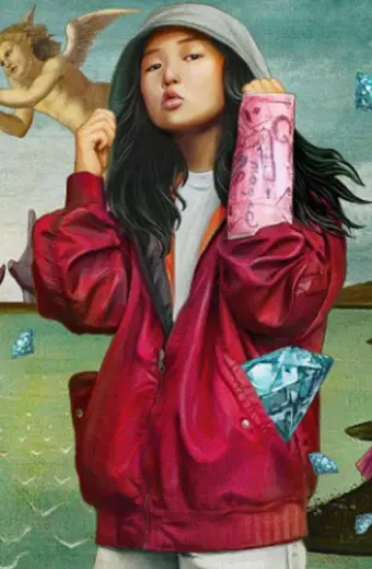 Elle Jay Basco Birds Of Prey Cassandra Cain Red Bomber Jacket