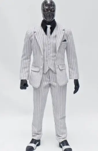 Ewan McGregor Birds Of Prey Black Mask Roman Sionis Suit