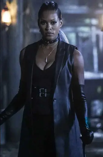 Giselle Cutter Kearran Giovanni Black Lightning Cosplay Coat