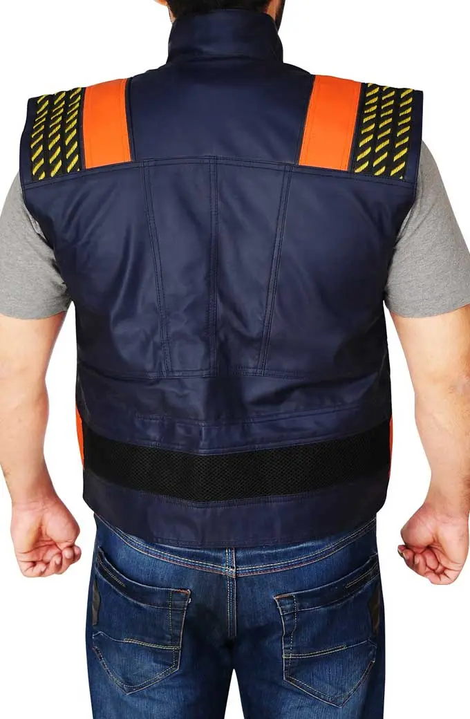 Black Panther Killmonger Michael B Jordan Erik Stevens Vest black-panther-michael-jordan-killmonger-vest