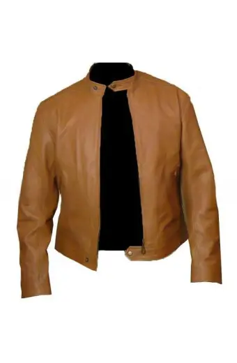 Ryan Reynolds Hannibal King Blade Trinity Brown Bomber Jacket hannibal-king-ryan-reynolds-blade-trinity-jacket