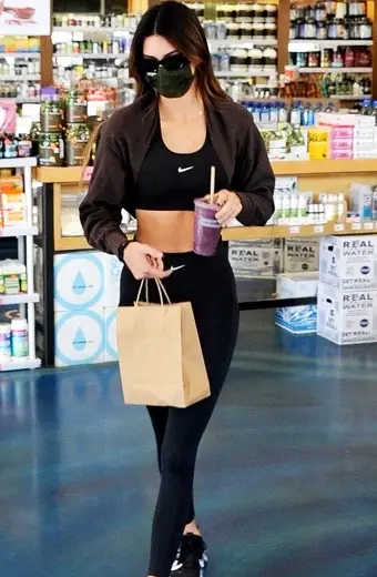 Womens Kendall Jenner Bomber Black Cropped Wool Bolero Jacket kendall-jenner-womens-cropped-bolero-jacket