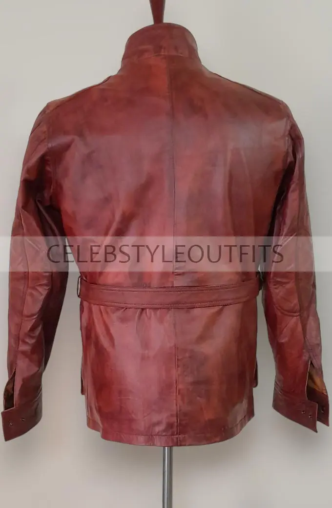 Brad Pitt Benjamin Button Vintage Biker Brown Leather Jacket brad-pitt-curious-case-benjamin-button-jacket