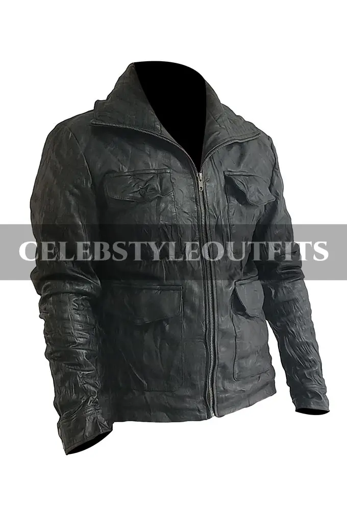 Breaking Bad Jesse Pinkman Aaron Paul Biker Leather Jacket breaking-bad-jesse-pinkman-jacket