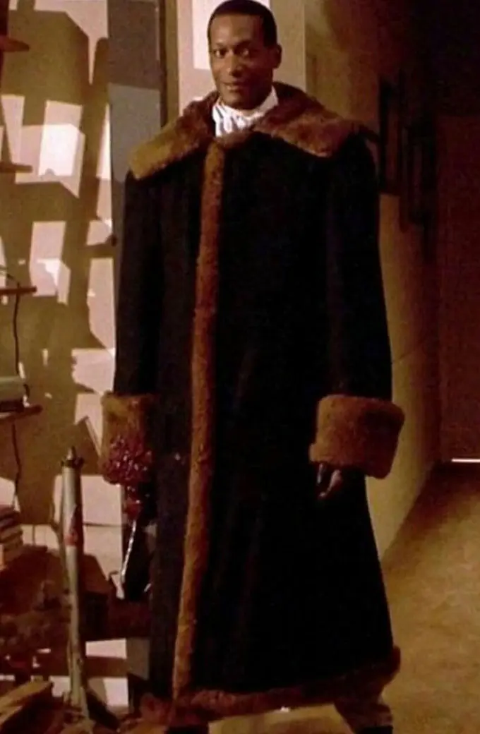 Yahya Abdul-Mateen Candyman Anthony McCoy Brown Wool Coat anthony-mccoy-yahya-abdul-mateen-candyman-coat