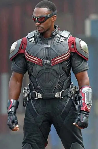 Anthony Mackie Captain America Civil War Sam Wilson Jacket