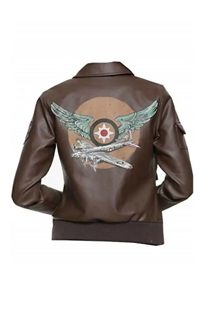 Brie Larson Carol Danvers Captain Marvel Flight Bomber Jacket captain-marvel-brie-larson-jacket