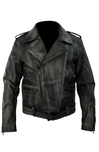 Captain Marvel Robert Kazinsky The Don Biker Distressed Jacket
