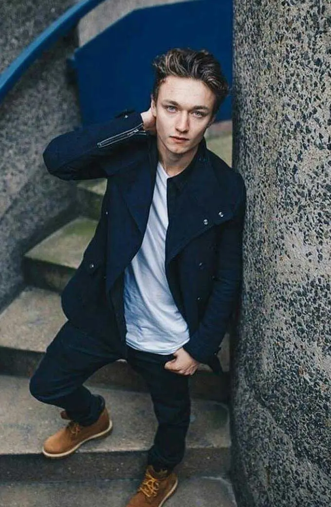 Farnbranch Chaos Walking Harrison Osterfield Blue Trench Coat harrison-osterfield-chaos-walking-coat