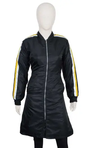 Kristen Stewart Sabina Wilson Charlies Angels Stripes Coat
