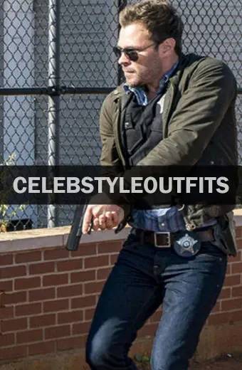 Chicago PD Patrick Flueger Adam Ruzek Olive Green Suede Jacket