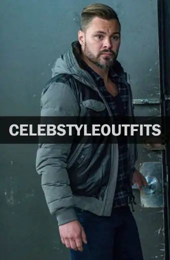 Chicago PD Patrick Flueger Adam Ruzek Bomber Puffer Jacket