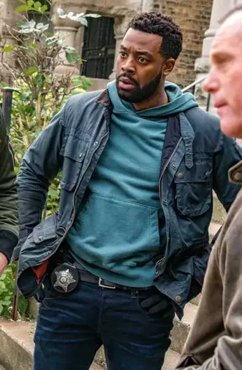 Chicago PD LaRoyce Hawkins Kevin Atwater Blue Cotton Jacket