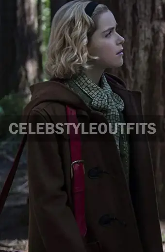 Kiernan Shipka Chilling Adventures Of Sabrina Wool Duffle Coat