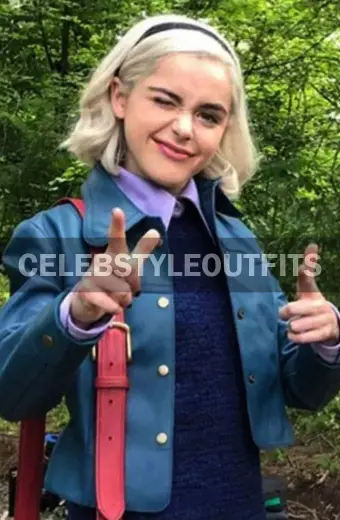 Chilling Adventures of Sabrina Kiernan Shipka Cropped Jacket