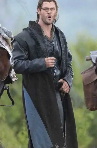 The Huntsman Winters War Chris Hemsworth Cosplay Trench Coat