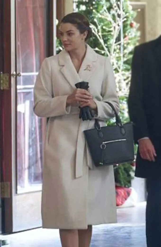 Christmas By Starlight Annie Park Kimberley Sustad Trench Coat kimberley-sustad-christmas-by-starlight-coat