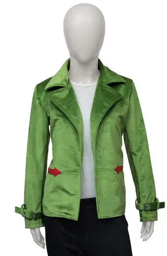BoJack Horseman Diane Nguyen Green Velvet Jacket