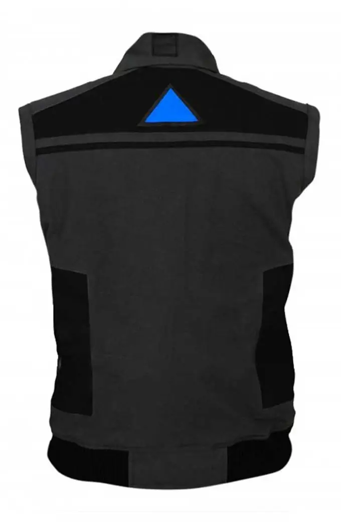 Jesse Williams Detroit Become Human Markus Black Vest detroit-become-human-markus-vest