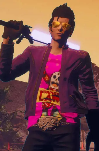 No More Heroes Travis Strikes Again Purple Cosplay Jacket