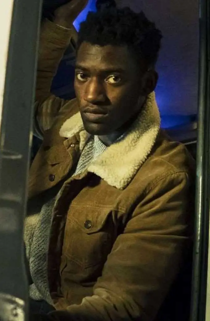 Malachi Kirby Michael Garwick Curfew Brown Corduroy Jacket curfew-malachi-kirby-corduroy-jacket