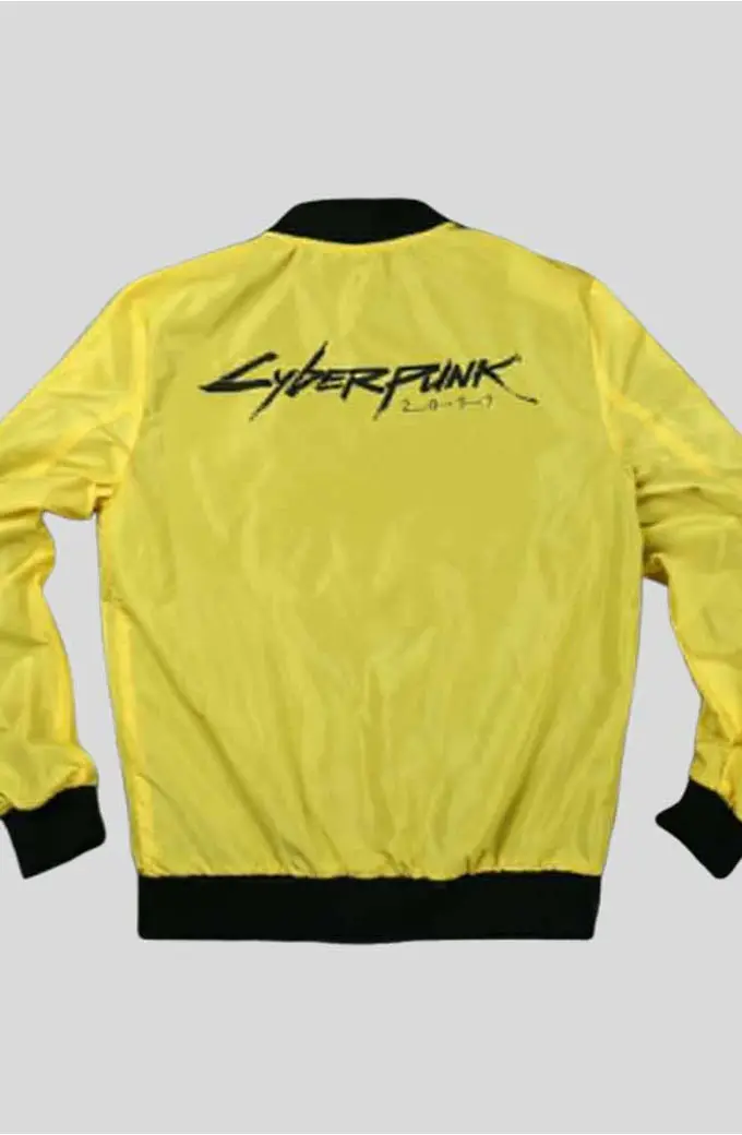 Cyberpunk 2077 Samurai V Video Game Cosplay Bomber Jacket cyberpunk-2077-samurai-v-jacket