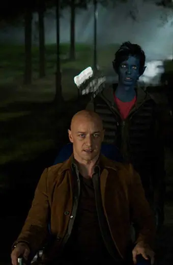 James McAvoy Dark Phoenix Charles Xavior Brown Suede Jacket