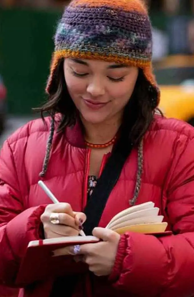 Midori Francis Dash Lily Red Parachute Puffer Quilted Jacket midori-francis-dash-lily-jacket