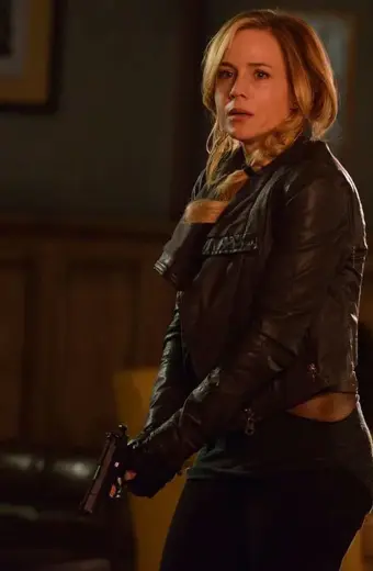 Julie Benz Amanda Rosewater Defiance Black Drape Jacket amanda-rosewater-defiance-jacket