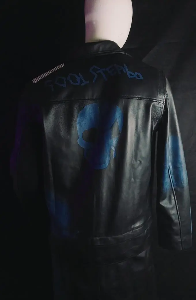 Descendants 3 Cheyenne Jackson Hades Studded Cosplay Jacket descendants3-hades-jacket