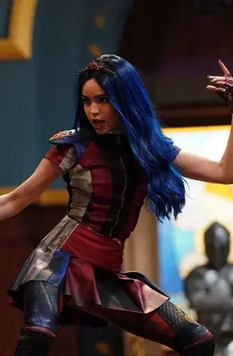 Sofia Carson Descendants Evie Red Cosplay Leather Jacket