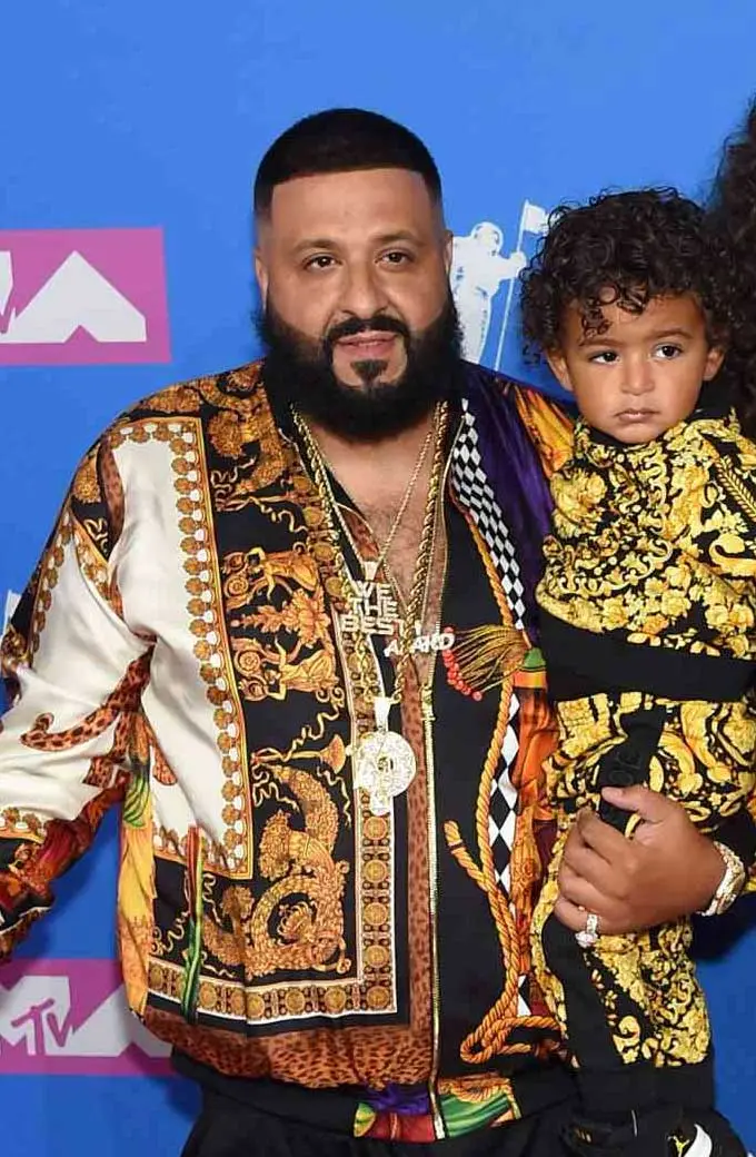 MTV Video Music Awards DJ Khaled Black Bomber Cotton Jacket dj-khaled-mtv-awards-jacket